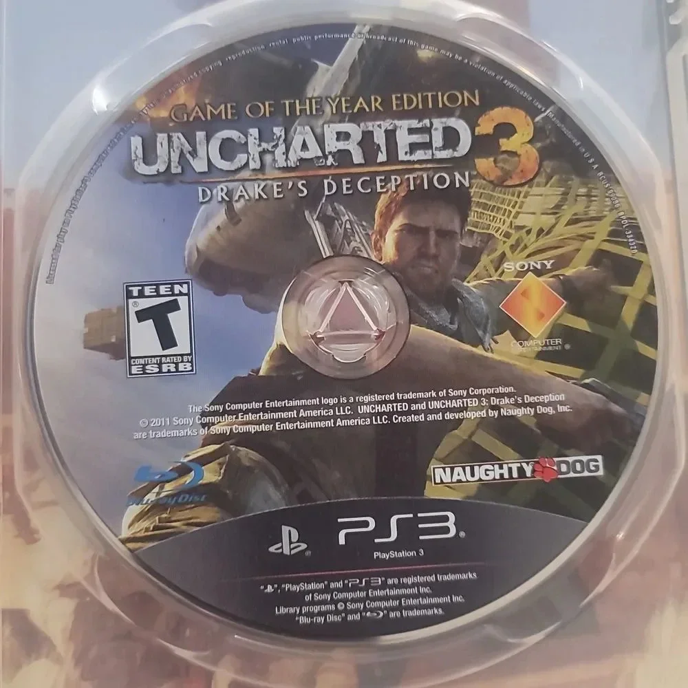 Uncharted 3 drakes deception Playstation 3 video game